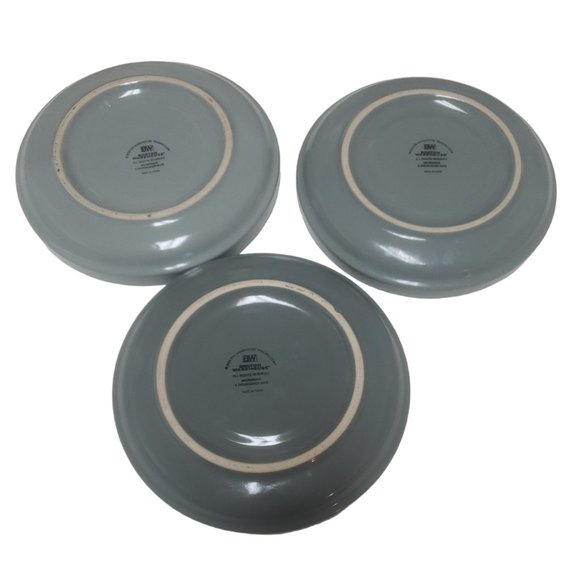 Boston Warehouse Gray Saucers Lot of Three - Picture 1 of 5